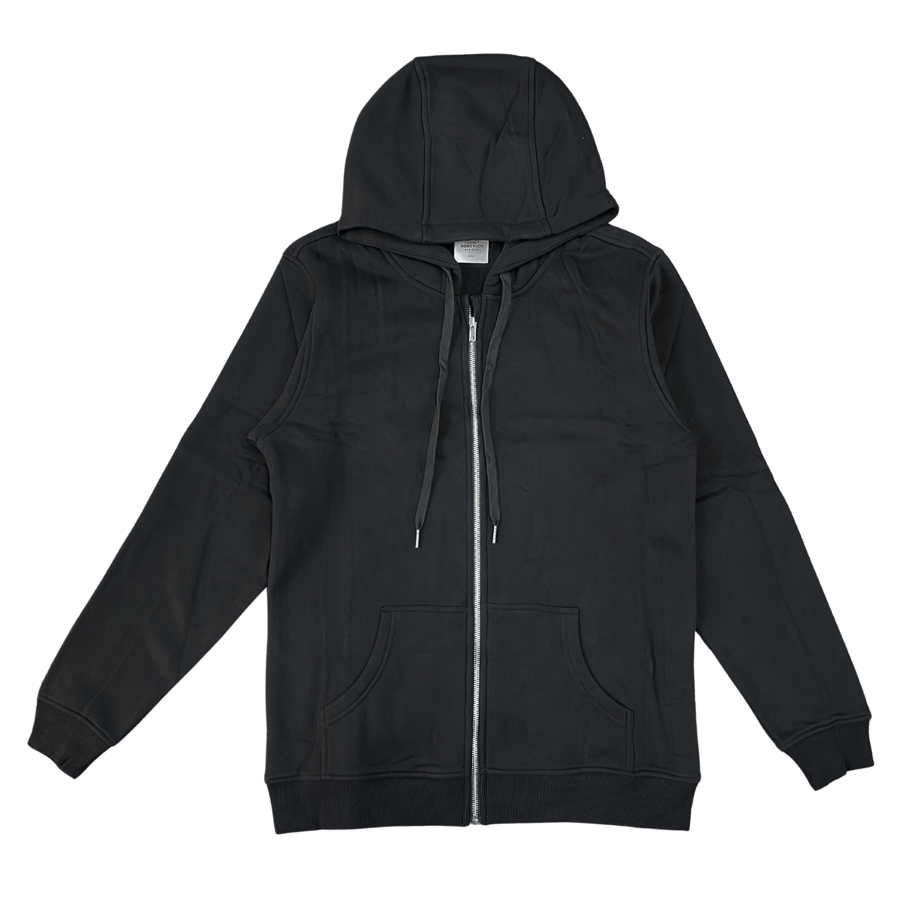 Blank Cotton/Poly Zip Hoodie